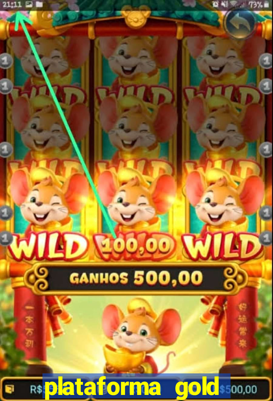 plataforma gold slots paga mesmo